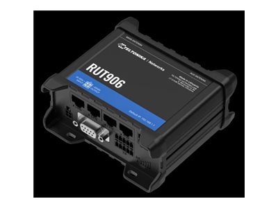 LTE CAT 4 Router, RUT906, 802.11n, 10/100 Mbit/s, Ethernet LAN (RJ-45) ports 4, Mesh Support No, MU-MiMO No, 4G