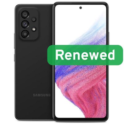 Samsung Renewed Grade A, Galaxy A53 5G, Blue Black, 6.5 ", 128 GB, 5G