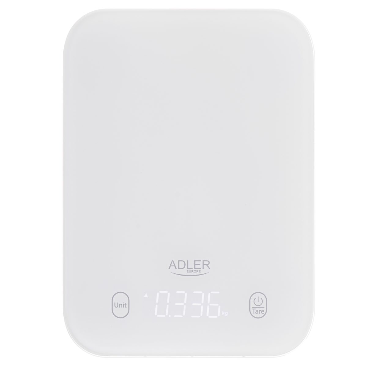 Adler Kitchen Scale, AD 3181w, Graduation 1 g, Display type LED, White