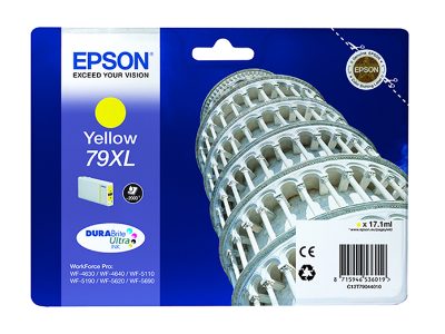 Epson 79XL, C13T79044010, Inkjet cartridge, Yellow