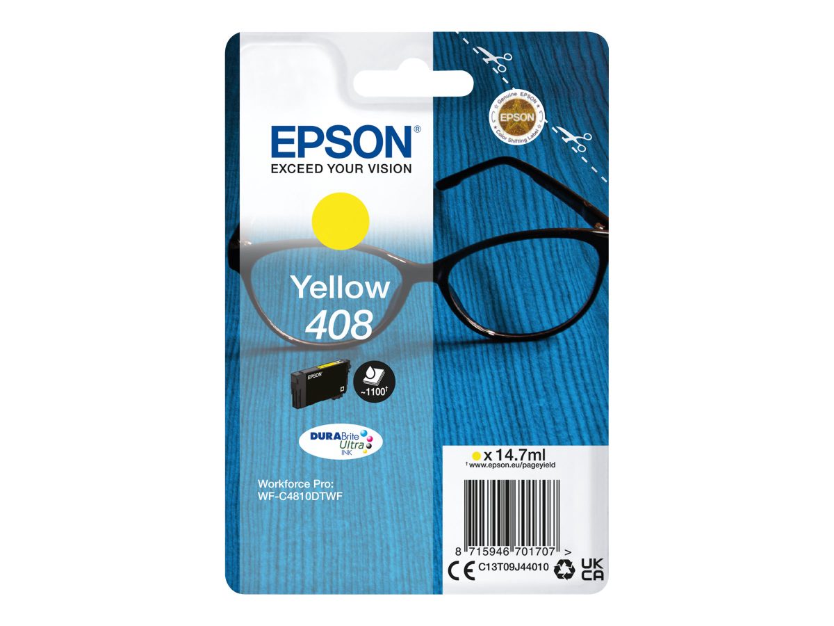 Epson DURABrite Ultra 408L, Ink cartrige, Yellow