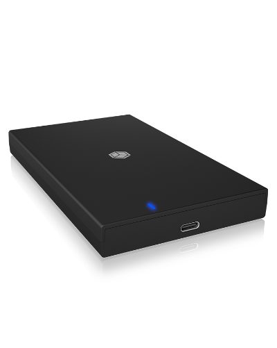 ICY BOX, IB-200T-C3 Enclosure for 1x SSD/HHD with USB 3.2 Gen 1 Type-A/Type-C combi-cable, 1 x 2.5 "SATA I, II, III