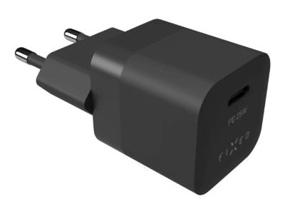Mini USB-C Travel Charger, 25W, FIXC25M-C-BK