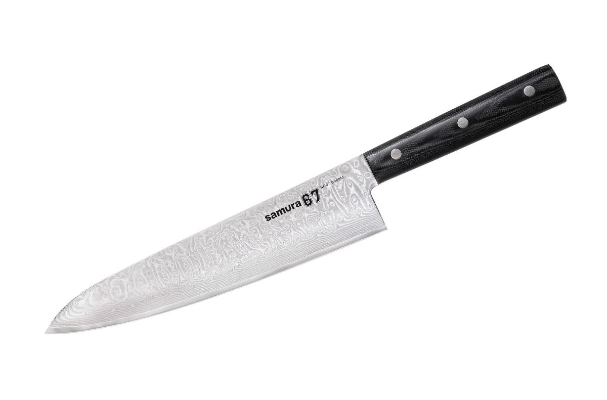 SAMURA griešanas nazis, 208 mm, Damascus