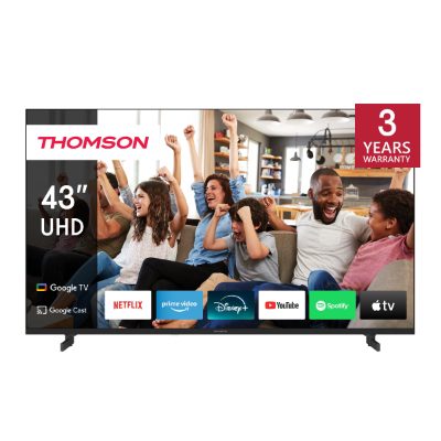TV Set, THOMSON, 43 ", 4K Ultra HD, 3840 x 2160 pixels, Flat, 16:9, LED, 43UG4S14