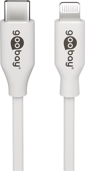 Lightning - USB-C USB charging and sync cable, USB-C to Lightning Apple Lightning male (8-pin), USB-C male
