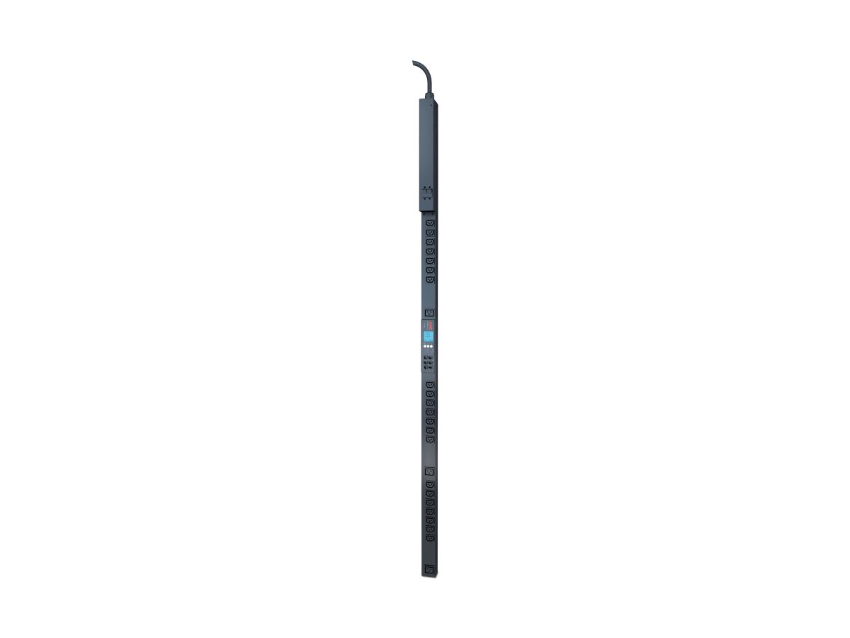 APC Rack PDU 2G, Metered-by-Outlet, ZeroU, 32A, 230V, (21) C13 & (3) C19, Schneider Electric