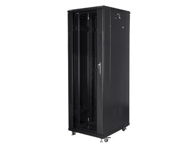 Rack cabinet 19" free-standing 37U/600x800 (flat pack), FF01-6837-12B, Black