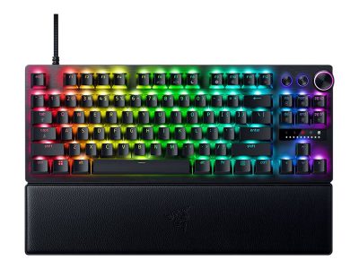 Huntsman V3 Pro Tenkeyless, RZ03-04980100-R3M1, Gaming Keyboard, Wired, US, Analog Optical, Black