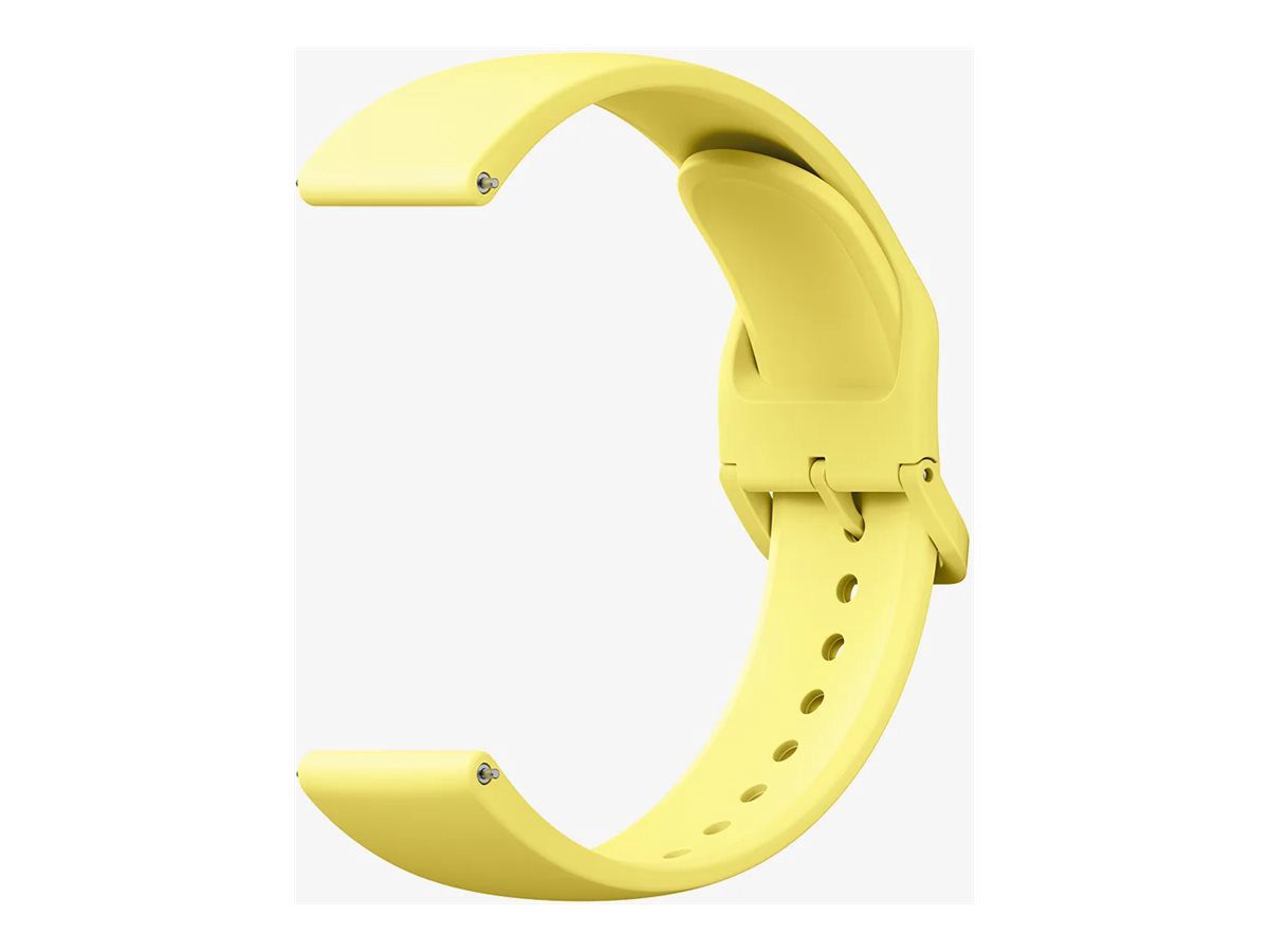 135mm - 205mm, Watch TPU Strap, Lemon Yellow