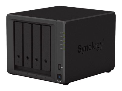 4-Bay, DS923+, Up to 4 HDD/SSD Hot-Swap, AMD, Ryzen R1600, Processor frequency 2.6 GHz, 4 GB