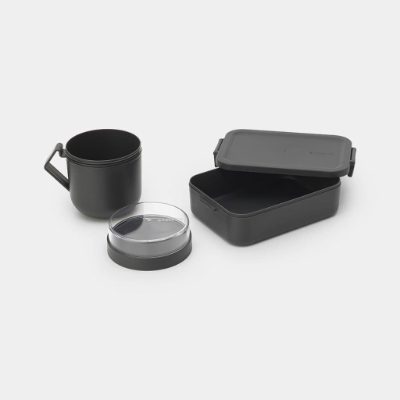 BRABANTIA Make & Take pusdienu komplekts, dark grey