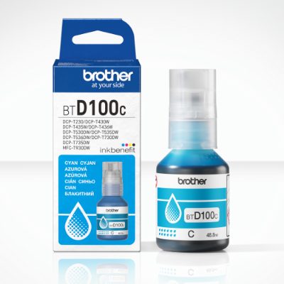 Brother BTD100C, Ink Bottle, Cyan