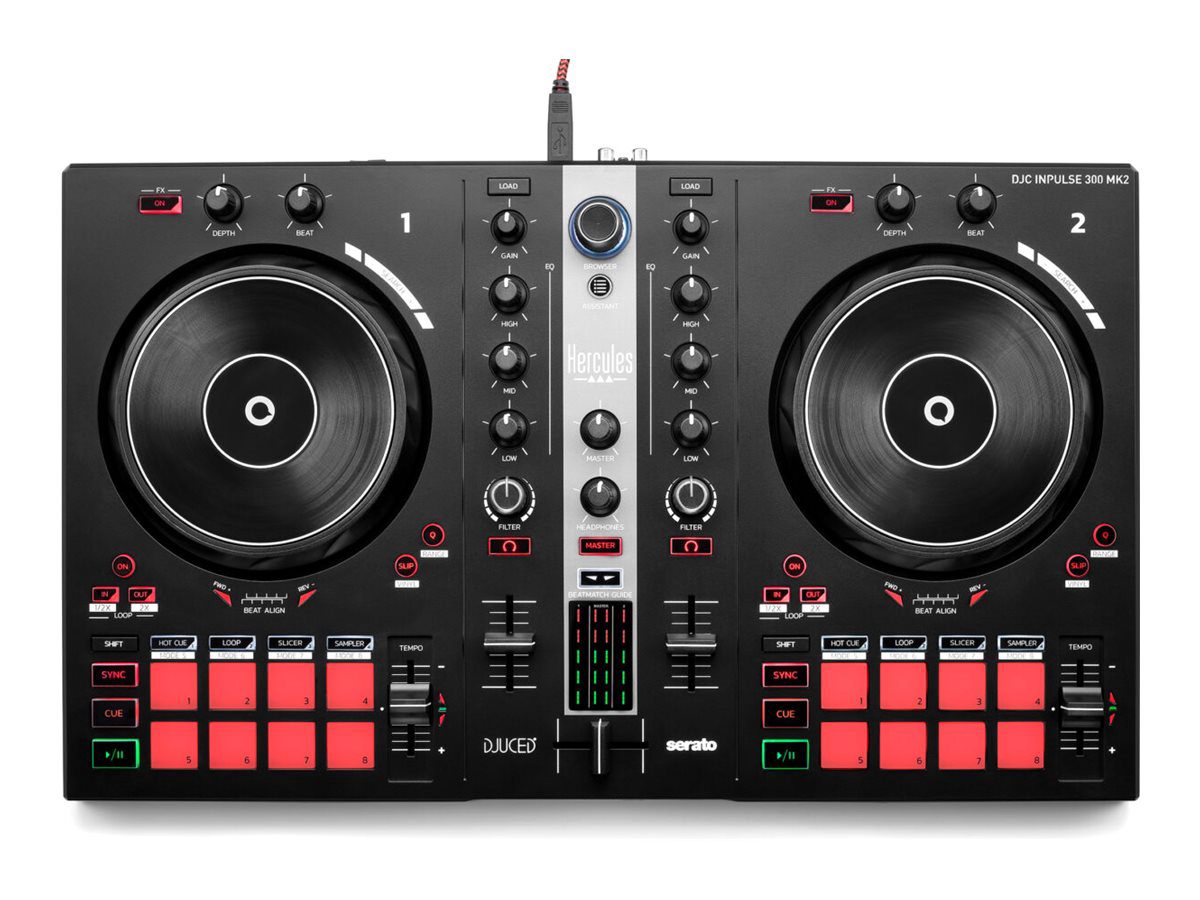 DJControl Inpulse 300 MK2, Speakers, USB connectivity