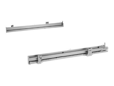 Clip rail, Full extension, HEZ638000, Stainless Steel