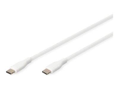 Silicone Connection Cable, AK-300341-020-W, USB-C to USB-C