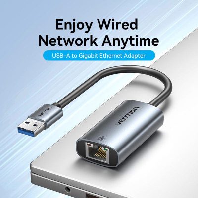 NET ADAPTER USB-A 1GIGABIT/0.15M CEZHB VENTION