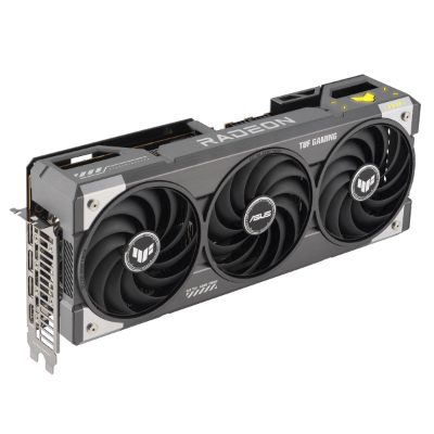 Graphics Card, ASUS, AMD Radeon RX 9070, 16 GB, GDDR6, 256 bit, PCIE 5.0 16x, Triple slot Fansink, 1xHDMI, 3xDisplayPort, TUF-RX9070-O16G-GAMING