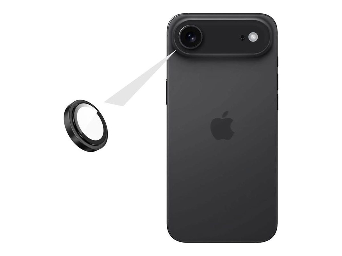 Fixed Camera Glass, Apple, iPhone Air, Glass, Black