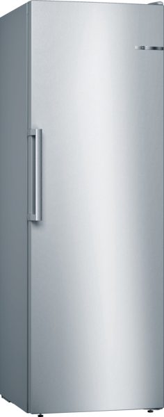 Freezer, GSN33VLEP, Energy efficiency class E, Upright, Free standing, Height 176 cm, Total net capacity 225 L, No Frost system, Stainless Steel