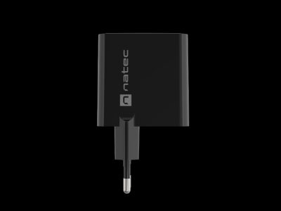 Natec Ribera USB Charger, 1x USB-A, 1x USB-C, 45 W, NUC-2143