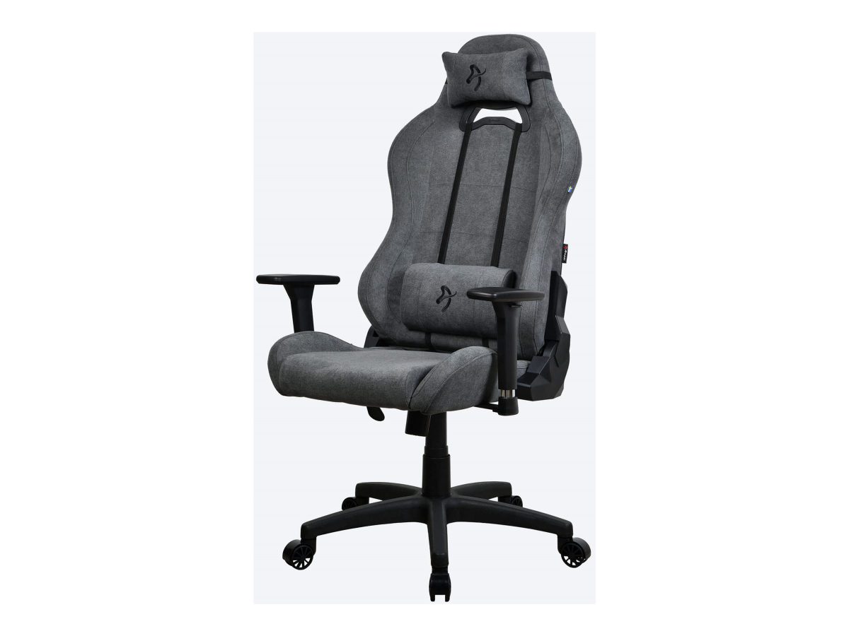 Arozzi Torretta SoftFabric, Gaming Chair, Soft Fabric, Ash
