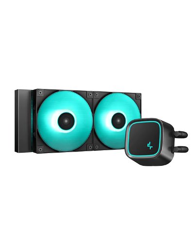 LE500, CPU Liquid Cooler, Black, Intel, AMD