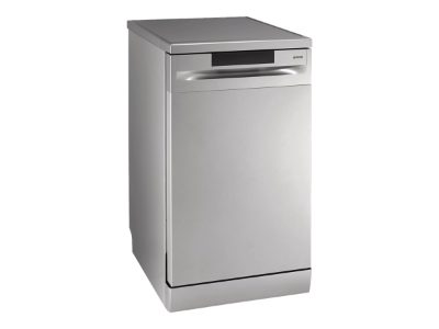 Gorenje Dishwasher, GS520E15S, Free standing, Width 45 cm, Number of place settings 9, Number of programs 5, Energy efficiency class E, Display, AquaStop function, Grey