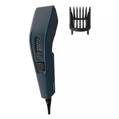 Hair clipper, HC3505/15, Corded, Number of length steps 13, Step precise 2 mm, Black/Blue
