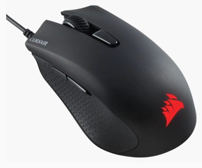 Gaming Mouse, HARPOON RGB PRO FPS/MOBA, Wired, Optical, Black, Yes