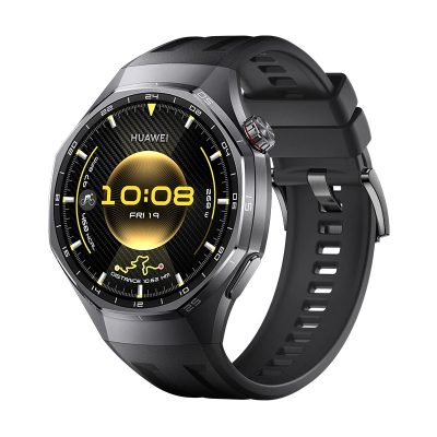 Huawei WATCH GT 6 Pro 46mm, Smart watch, GPS (satellite), AMOLED, 1.47 inches, Waterproof, Black