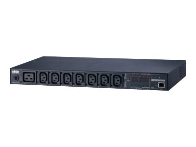 16A 8-Outlet 1U Metered & Switched eco PDU, PE6208G