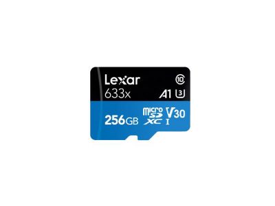MEMORY MICRO SDXC 256GB UHS-I/W/ADAPTER LSDMI256BB633A LEXAR