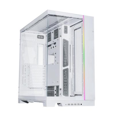 Case, LIAN LI, ATX/micro ATX/Mini-ITX/EATX, White, Tower, PC, Lian Li O11 Dynamic EVO XL (G99.O11DEXL-W.00), G99.O11DEXL-W.00