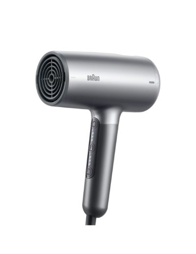 Hair dryer, HD4.3, 2200 W, Number of temperature settings 3, Ionic function, Diffuser nozzle, Grey