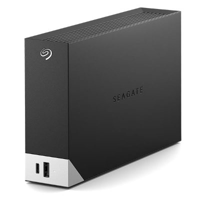 External HDD, SEAGATE, Colour Black/Grey, 10000 GB, STLC10000400, One Touch
