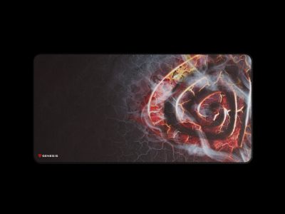 Mouse Pad, Fabric, Rubber, Carbon 500 MAXI LAVA G2 Edition, Multicolor