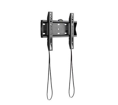Wall mount, WM-42F-01, Fixed, 23-42 ", Black