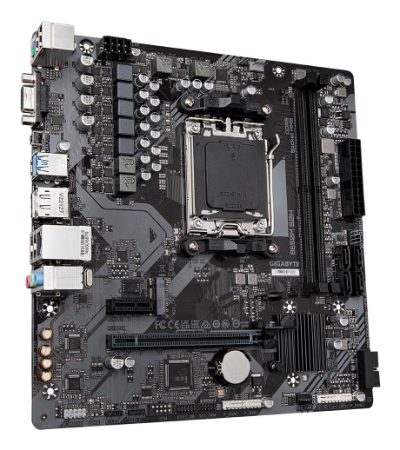 B650M S2H 1.0 M/B, Processor family AMD, Processor socket AM5, DDR5 DIMM, Memory slots 2, Supported hard disk drive interfaces SATA, Number of SATA connectors 4, Chipset AMD B650, Micro ATX