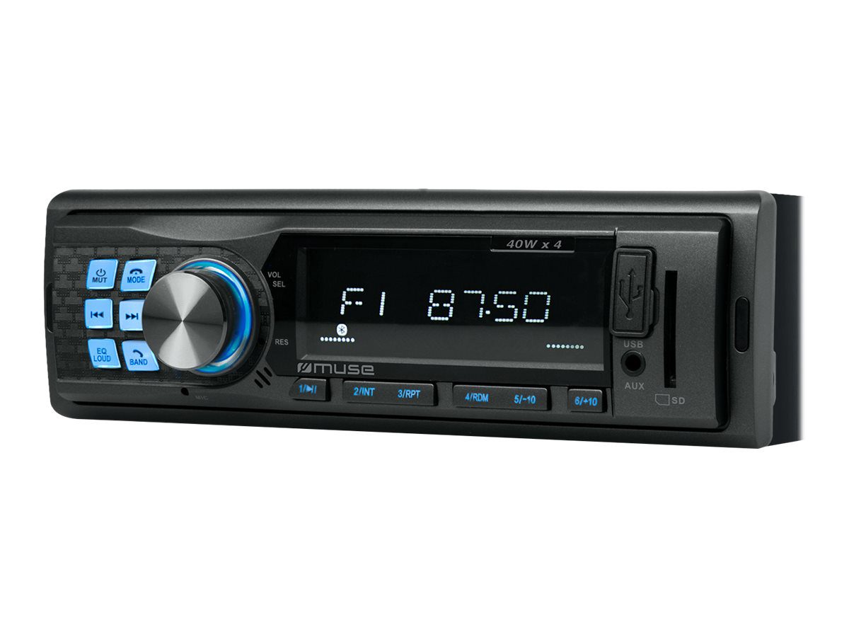 M-195, 4 x 40 W, Car Radio with Bluetooth