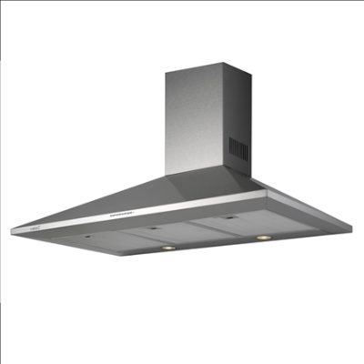 Hood, BETA 600, Wall mounted, Energy efficiency class B, Width 60 cm, 645 m³/h, Mechanical control, LED, Inox
