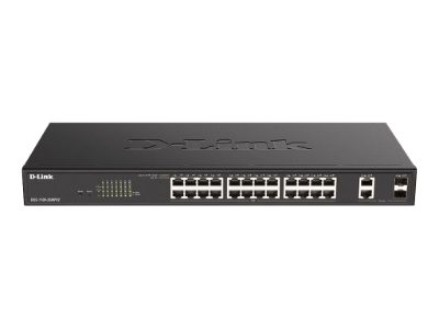 DGS-1100 Series Gigabit Smart Managed Switches, DGS-1100-26MPV2, Managed L2, Desktop/Rackmountable