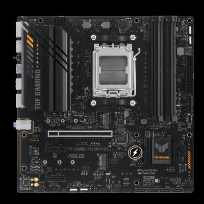 TUF GAMING A620M-PLUS, Processor family AMD, Processor socket AM5, DDR5 DIMM, Memory slots 4, Supported hard disk drive interfaces 	SATA, M.2, Number of SATA connectors 4, Chipset  AMD A620, Micro-ATX