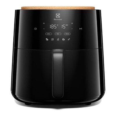 Electrolux karstā gaisa katls, 6.8 l, hroms/melns
