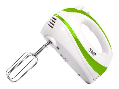 Mixer, AD 4205 g, Hand Mixer, 300 W, Number of speeds 5, Turbo mode, White/Green