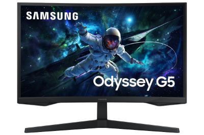 Gaming Monitor, LS27CG552EUXEN, 27 ", VA, 16:9, 144 Hz, 1 ms, 2560 x 1440 pixels, 300 cd/m², Black