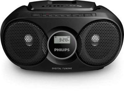 PHILIPS CD magnetola (melna)