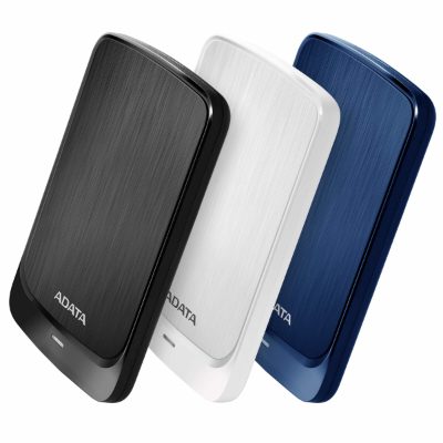 External HDD, ADATA, HV320, AHV320-1TU31-CBL, 1TB, USB 3.2, Colour Blue