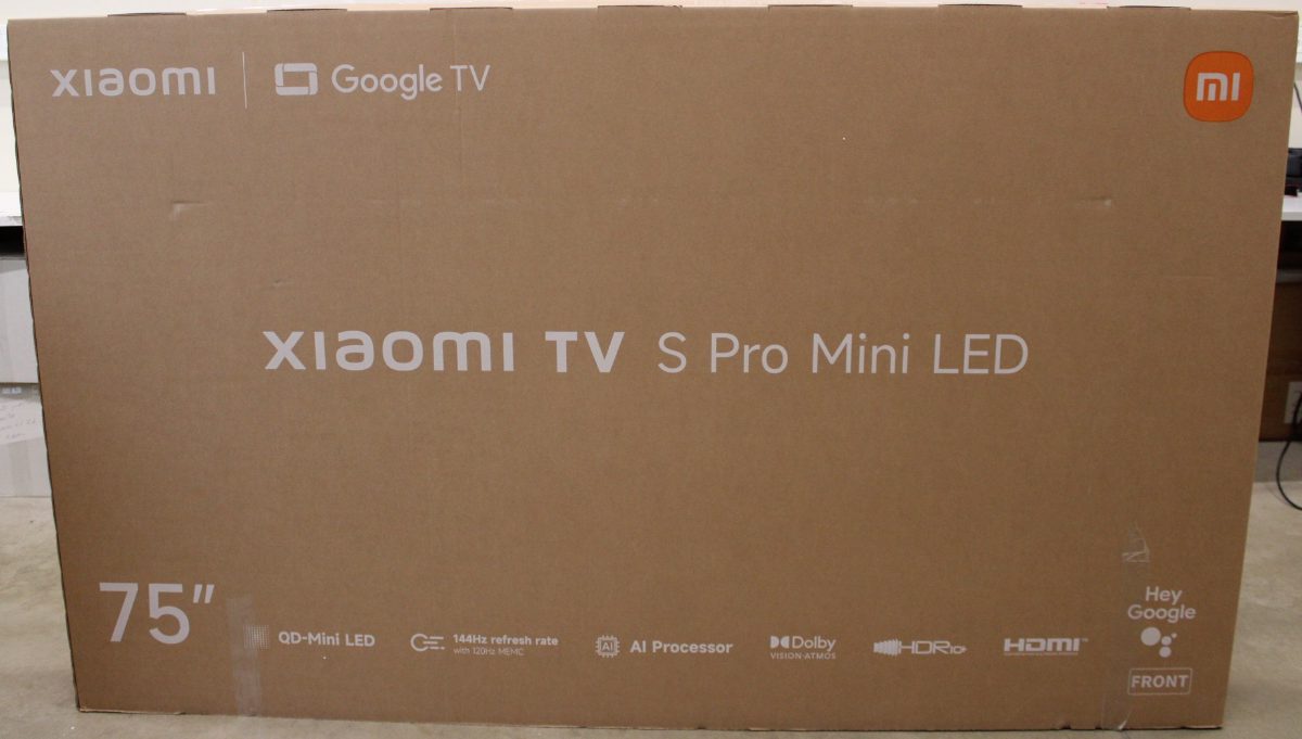 Xiaomi TV S Pro Mini LED 75 2026 4K UHD (3840 x 2160), Xiaomi TV S Pro Mini LED 75 2026, 75", Smart TV, Google TV, 4K UHD (2160p), Dark Grey, DEMO