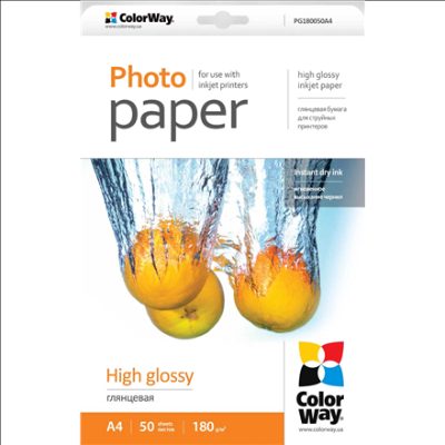 High Glossy Photo Paper, 180 g/m², A4